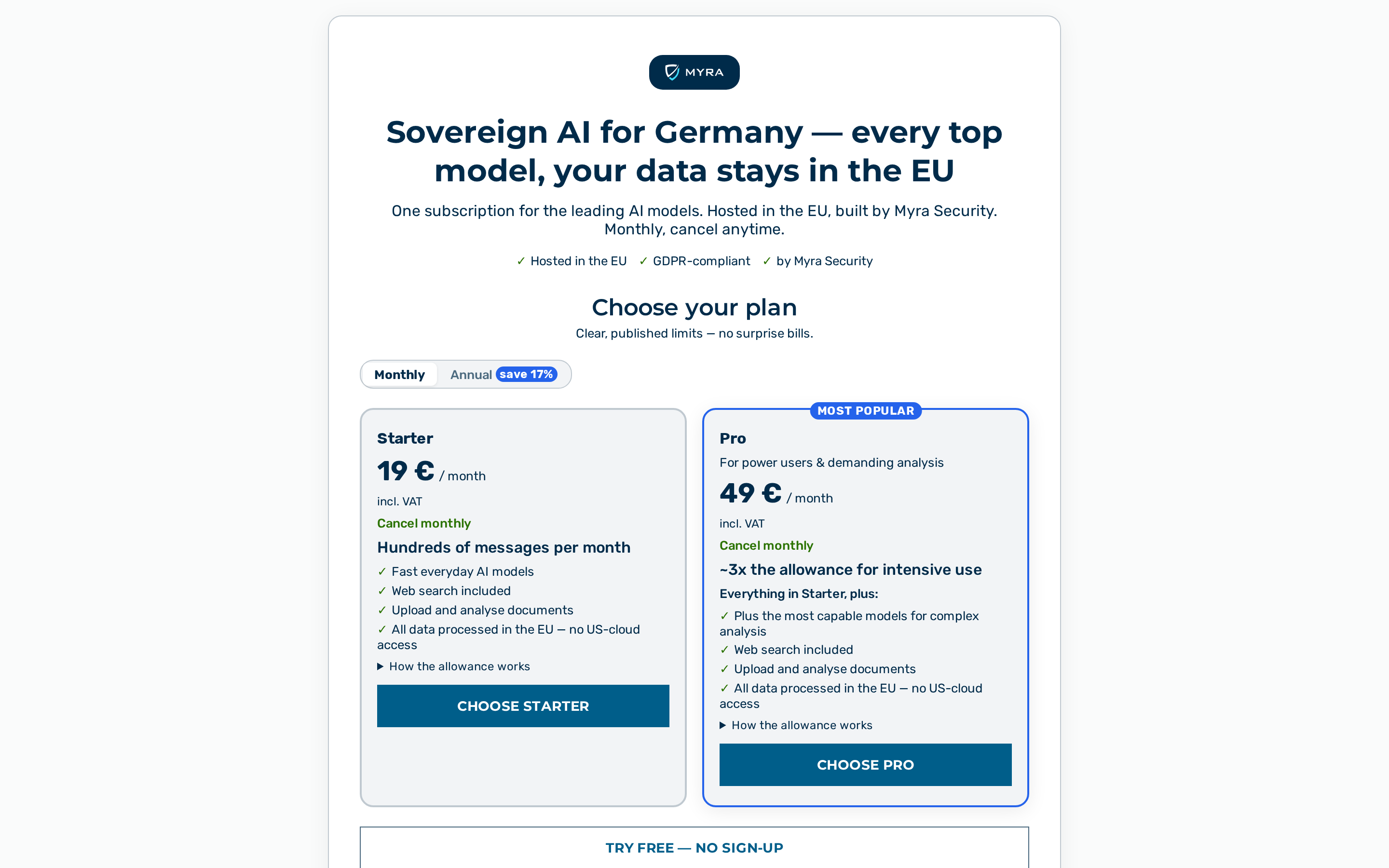 View: Sign-up